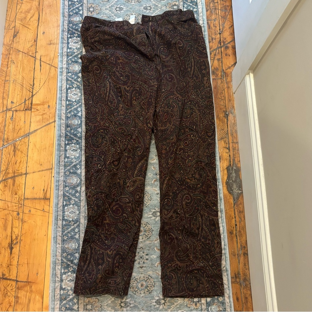 Paisley Print Pants💫